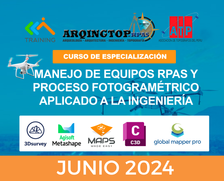 MANEJO DE EQUIPO RPAS Y PROCESO FOTOGRAMÉTRICO APLICADO A LA INGENIERIA